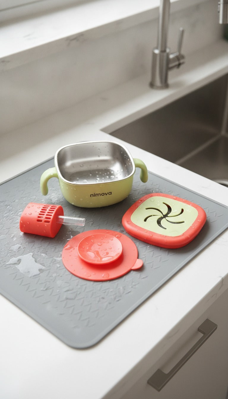 How to Sterilise and Clean Silicone Feeding Products