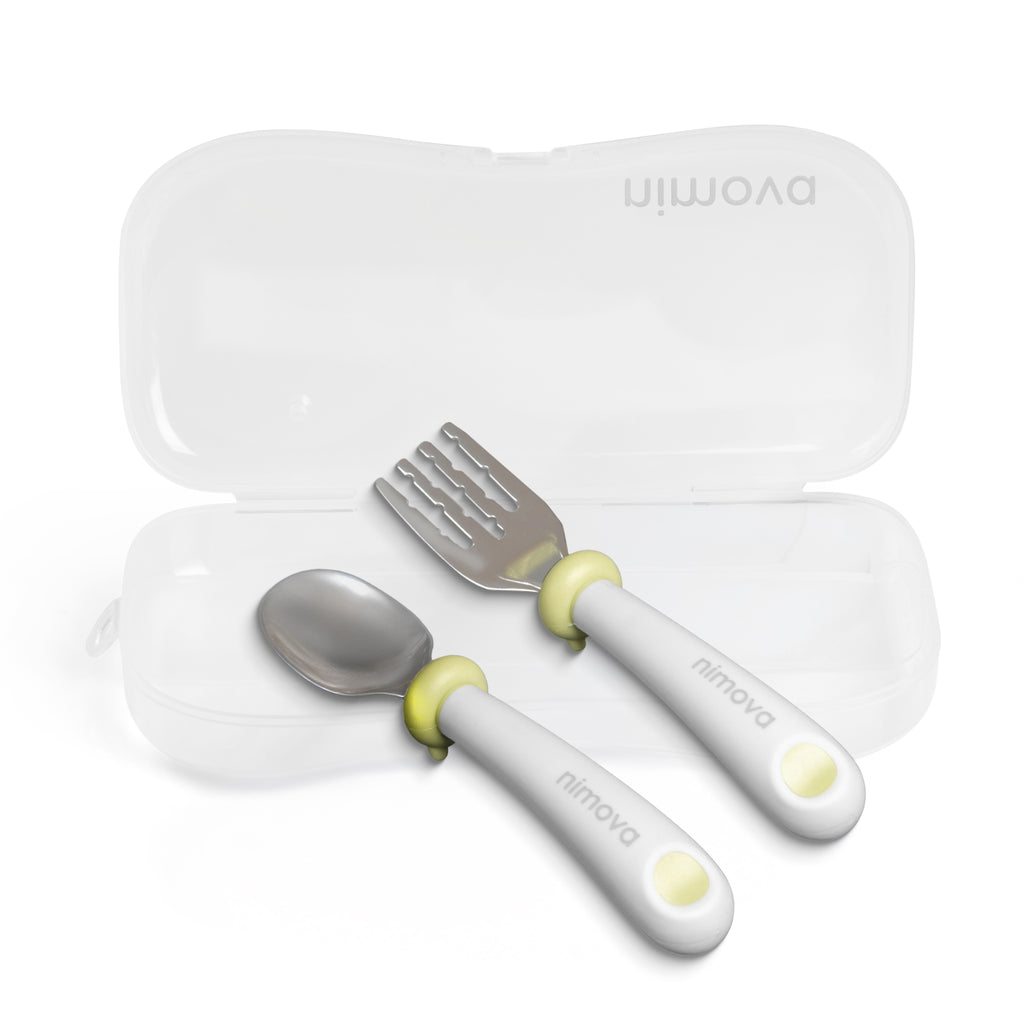 First Hold Spoon & Fork