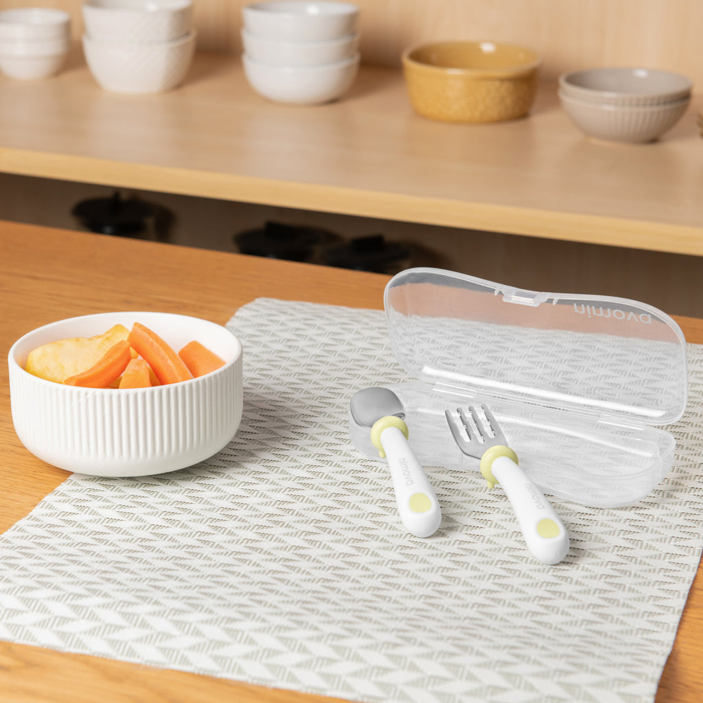 First Hold Spoon & Fork